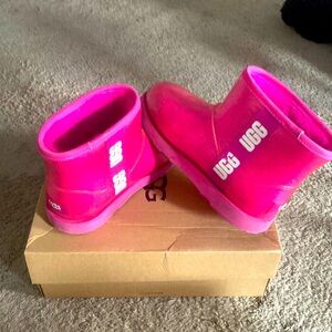 Kids classic clear mini Ugg